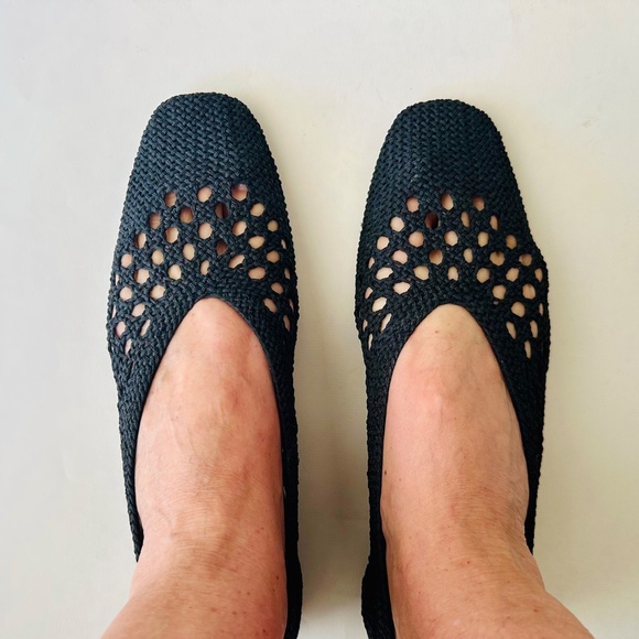 Massimo Duttile Braided Ballet Flats Black EUR 39 (8) - Picture 8 of 10